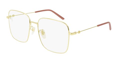 gucci gg04450|Gucci GG0445O 001 Eyeglasses in Gold .